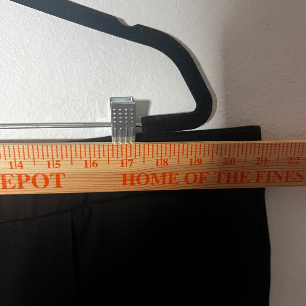 Universal Standard Ponte Pants XL Black Ankle Zip Pull On Stretch - Picture 7 of 8